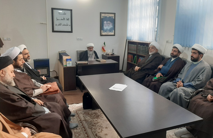 دیدار نمایندگان طلاب استان مازندران