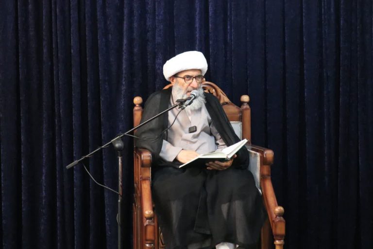 دیدار آیت الله سیفی مازندرانی با اساتید حوزوی